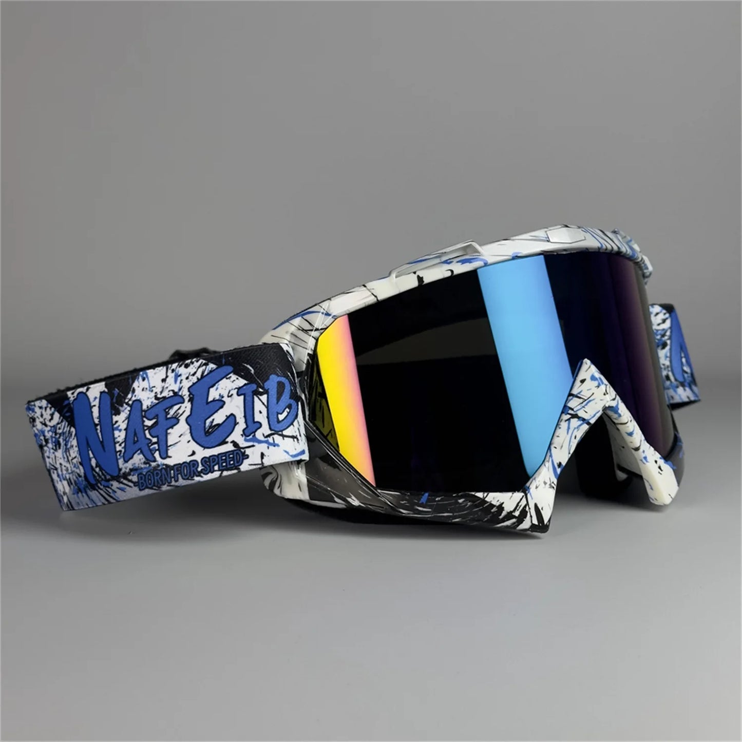 Newest Motorcycle Goggles for Men Motocross Sunglasses Safety Protective MX Night Vision Helmet Goggles Vintage Driving Glasses