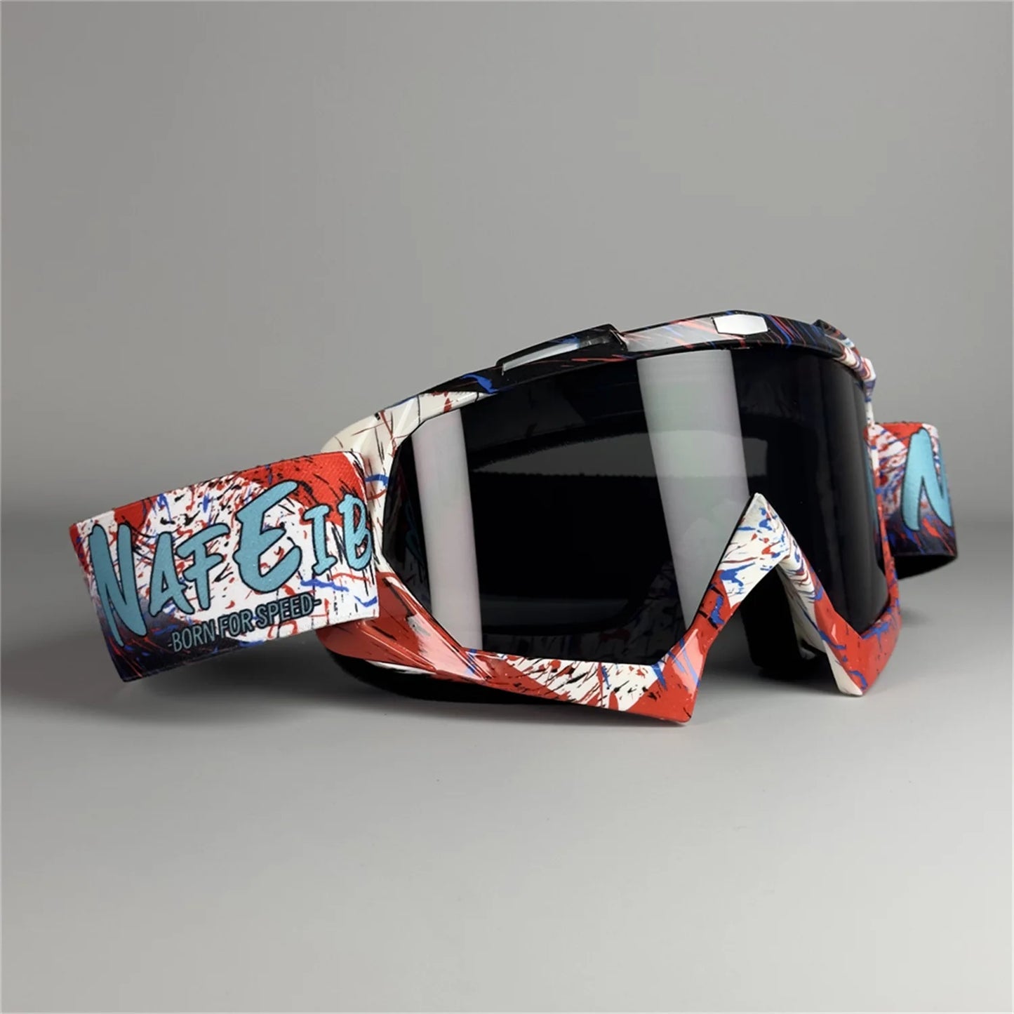 Newest Motorcycle Goggles for Men Motocross Sunglasses Safety Protective MX Night Vision Helmet Goggles Vintage Driving Glasses