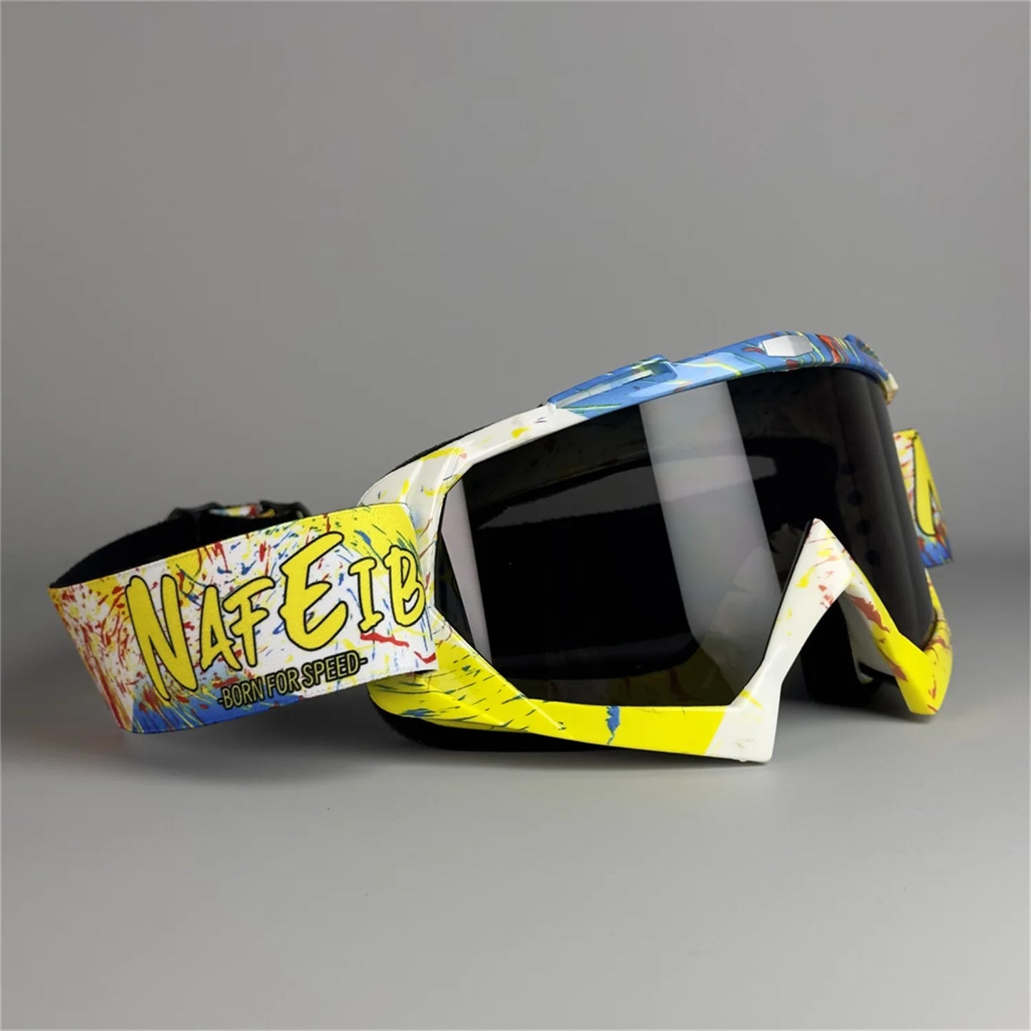Newest Motorcycle Goggles for Men Motocross Sunglasses Safety Protective MX Night Vision Helmet Goggles Vintage Driving Glasses